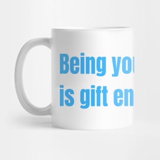 Being Your Husband Is Gift Enough Funny Family Gift Mug